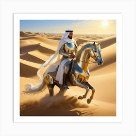 King Of Saudi Arabia Art Print