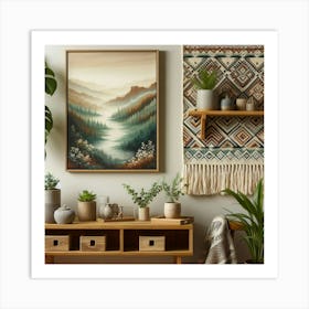 Landscape Painting Art Print