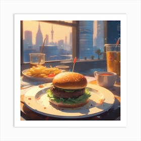 Burger 26 Art Print