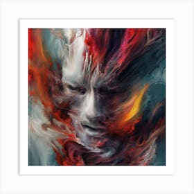 Emotional Pain - Fury Art Print