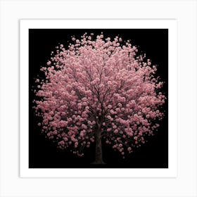 Cherry Blossom Tree 6 Art Print