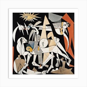 Guernica De P 0 Art Print