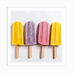 Popsicles 15 Art Print