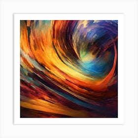 Abstract Painting 4 Art Print