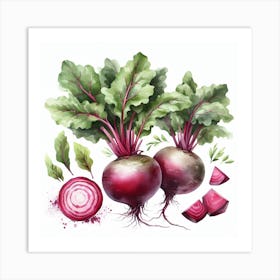 Beetroot 3 Art Print