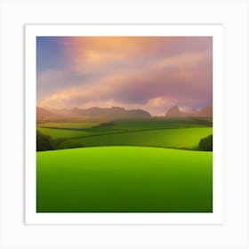 Landscape Art Print