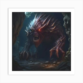 Beast of the Dark Hollow Art Print