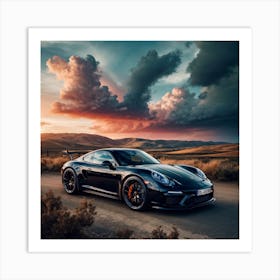 Porsche 911 Gts Art Print