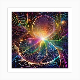 Abstract Fractals 6 Art Print