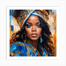 Rihanna Art Print