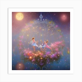 Fairy Swings Art Print