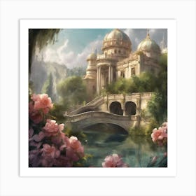 Fairytale Castle 24 Art Print