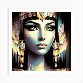 Cleopatra Portrait Artwork 31 Art Print