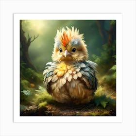 Charming Chicks #2 Art Print