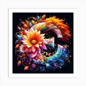 Letter G Art Print