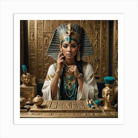 Egyptian Queen 13 Art Print