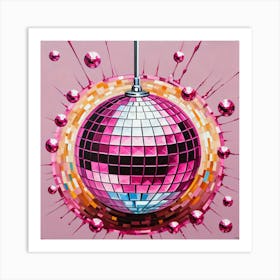 Disco Ball Art Print