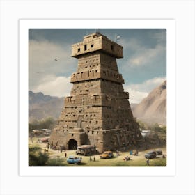 Tower Of Babel Art Print