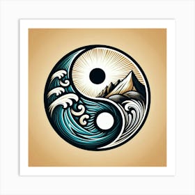 Yin Yang 1 Art Print