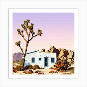 Joshua Tree Architecture Art Print 1 Art Print