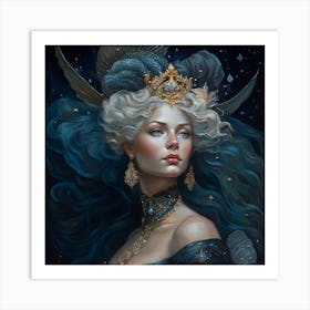 Fairytale Woman Art Print