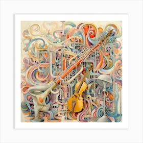 'Musical Instruments' Art Print