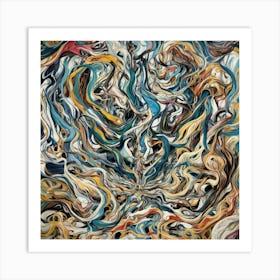 Swirls 1 Art Print