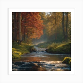 Very beautiful forest <located in lativa> Art Print