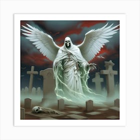 Angel Of Death 7 Art Print