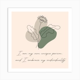 Floral Aesthetic (6) Art Print