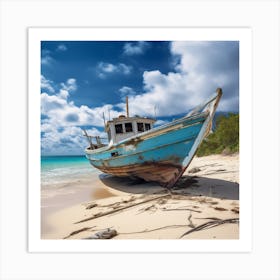 Once Adrift, Now Ashore Art Print