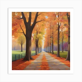 Walk In The Park Art Print