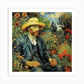 n The Garden Van Gogh Wall Art 2 Art Print 2 Art Print