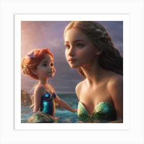 Little Mermaid Art Print