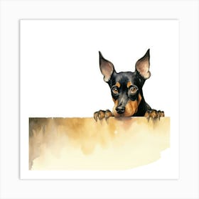 Doberman Pinscher 11 Art Print