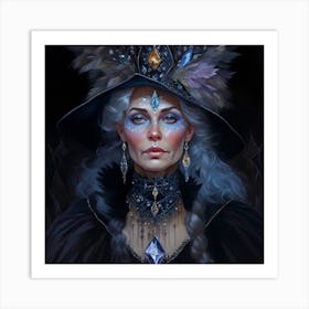 Witch 7 Art Print