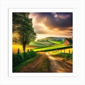 Country Road 29 Art Print