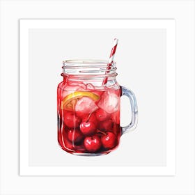 Cherry Lemonade 7 Art Print