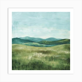 Green Grass 3 Art Print