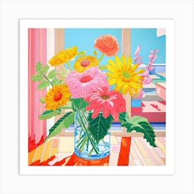 Bright Floral Art Print