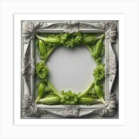 Vegetable Frame 2 Art Print