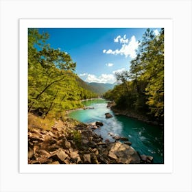 Firefly Adventure And Serenity Along Scenic River Trails 4347 Poster