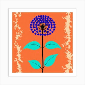 Blue Flower 23 Art Print