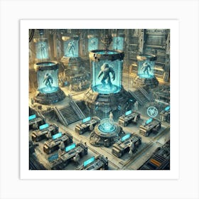 Iron Commonwealth Kaiju Hybrid Labs Art Print