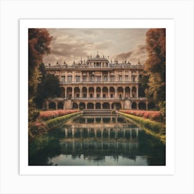 Palace In The Countryside Art Print