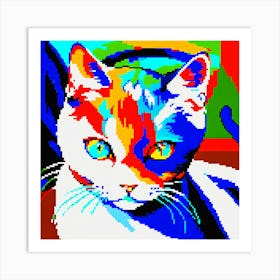 Cat Canvas Print Art Print