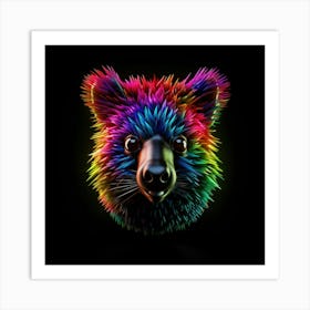 Rainbow Koala Affiche