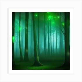 Forest 47 Art Print