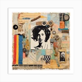 Collage Art Print