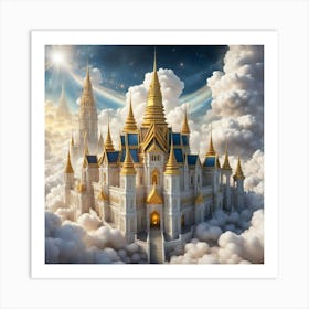 Castle In The Clouds 26 Art Print